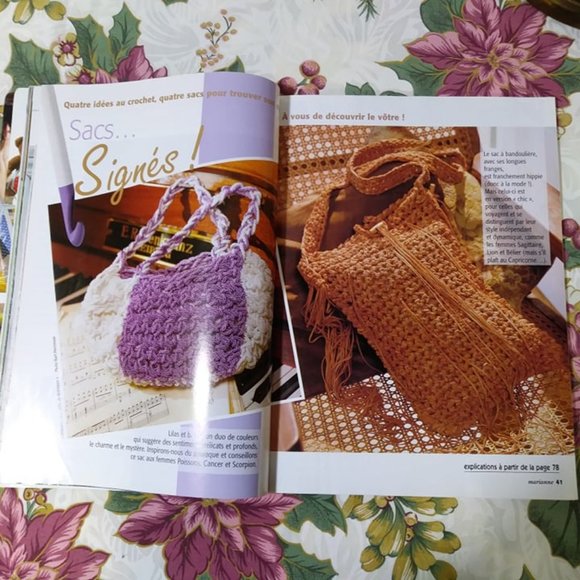 Vintage French Home Décor Magazines, Burda, Knitting, Crochet, Embroidery etc. - Picture 10 of 10